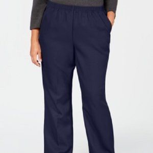 New Karen Scott Classic Fit Comfort Waist Pants